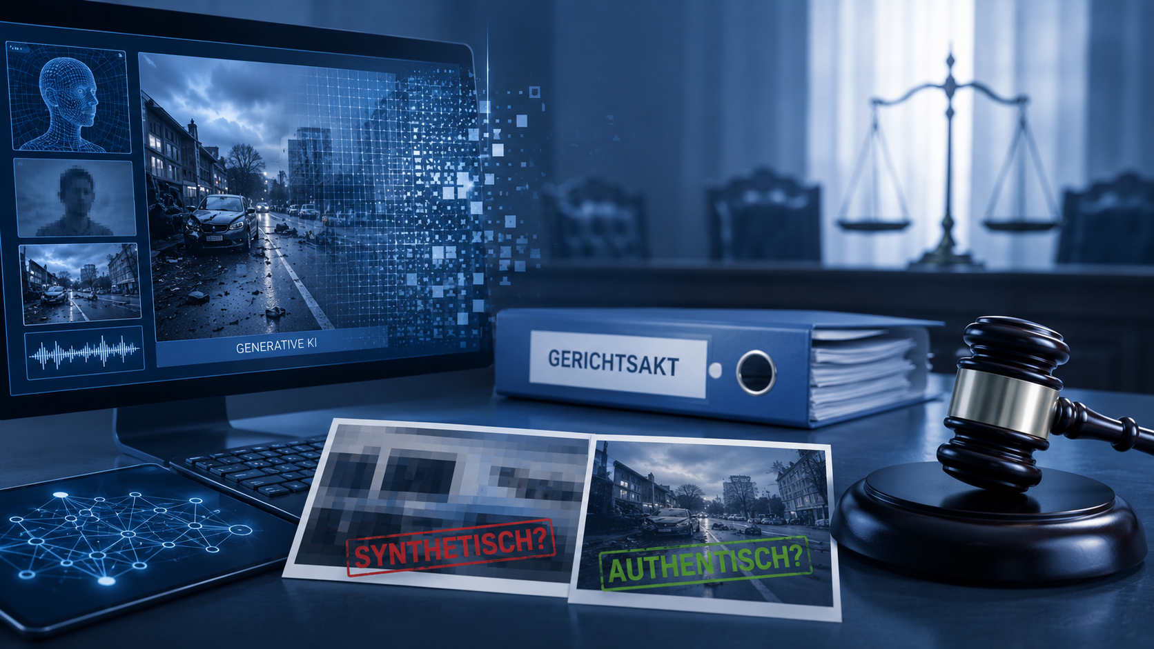 Ist die Justiz auf KI-generierte Beweismittel (Deep Fakes) vorbereitet?